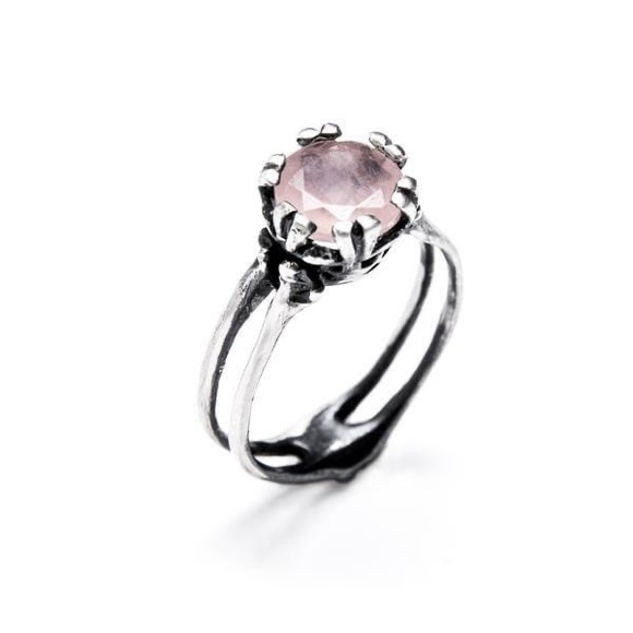 Bloodmilk Belonging to the Underworld Prt 2 Rose Quartz Ring - Picture 3 of 5